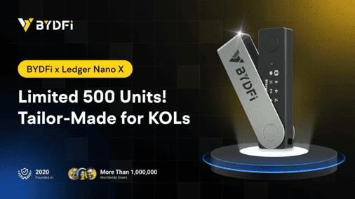 BYDFi and Ledger Launch Global Campaign with Limited BYDFi x Ledger Nano X